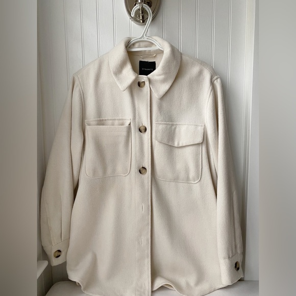 Dynamite, Sea Salt, Small, York Shacket - Picture 2 of 2